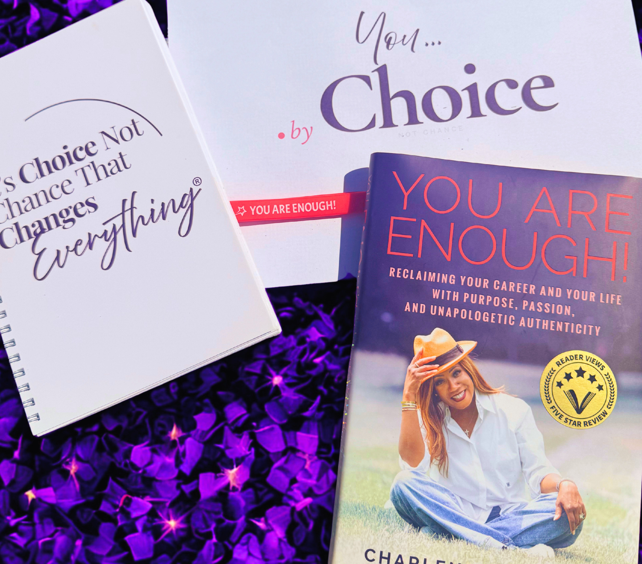 You...byChoice welcome box with You Are Enough book and journal