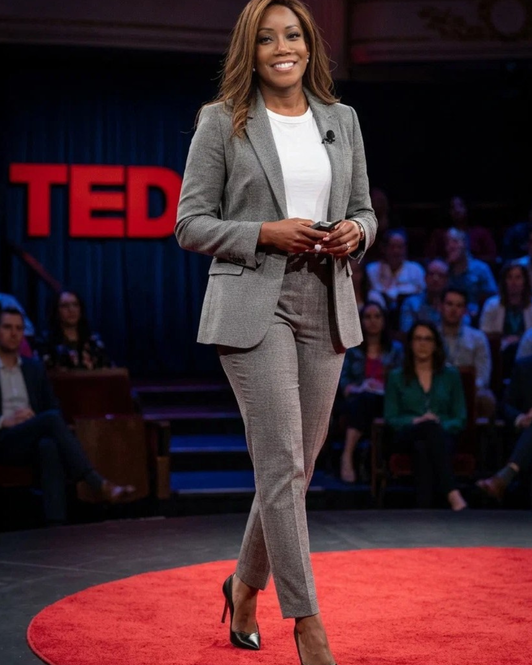 Charlene Wheeless delivering a TEDx talk on leadership and choice