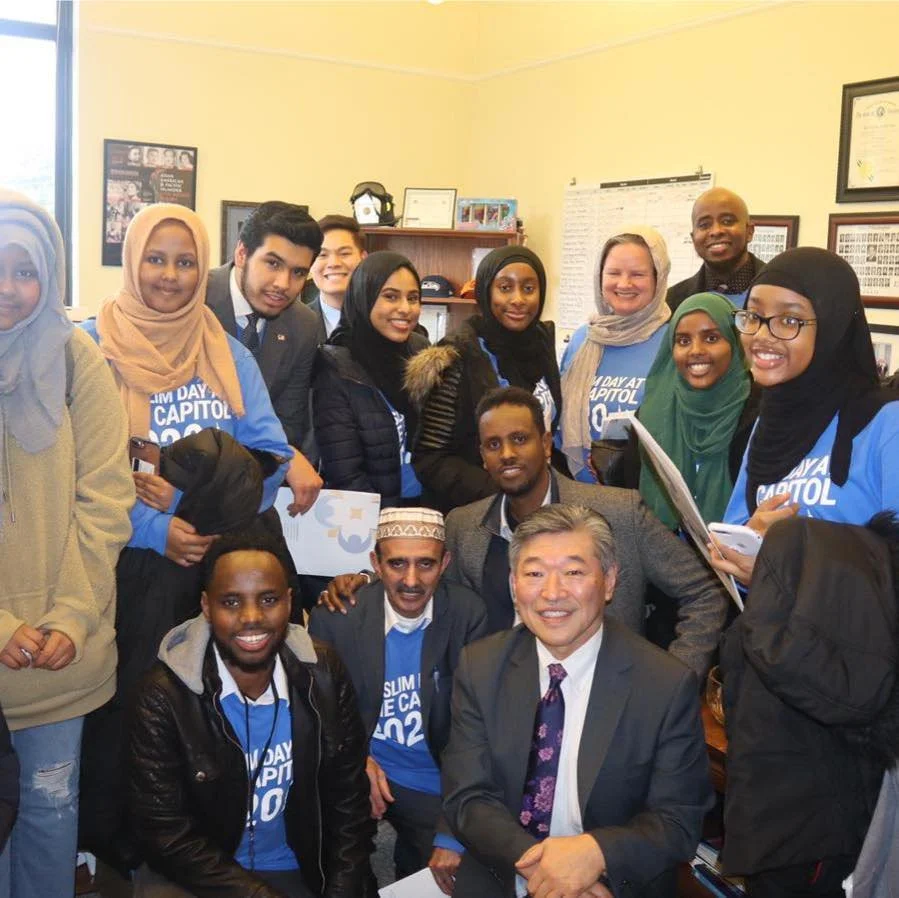 ASAL Founder Mohamed Shidane with Senior Partner Dr. Shukri Olow and community stakeholders