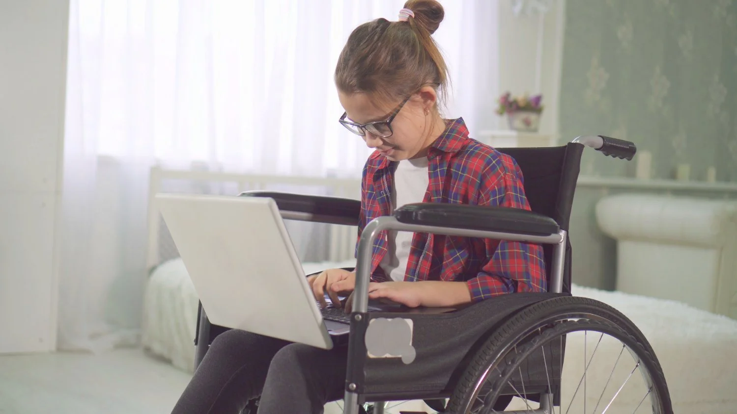 Children reading disability picture books