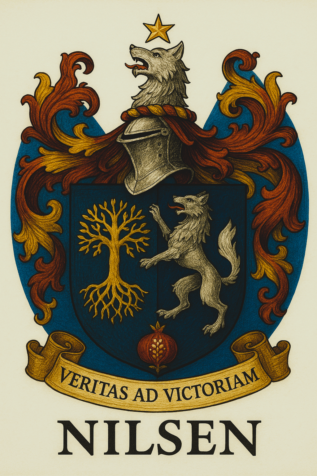 Nilsen Family Crest