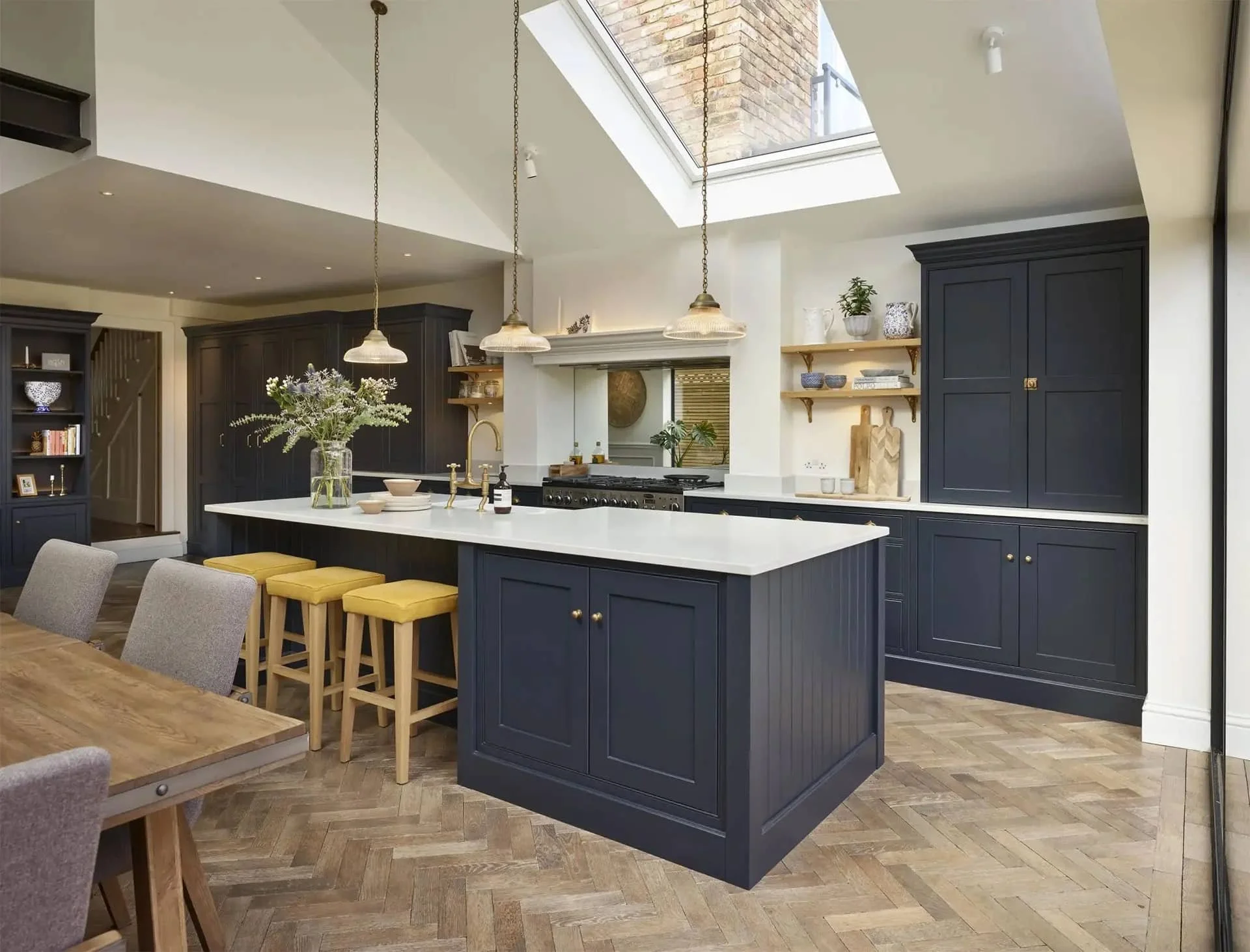 A layout shaped around light and glazing