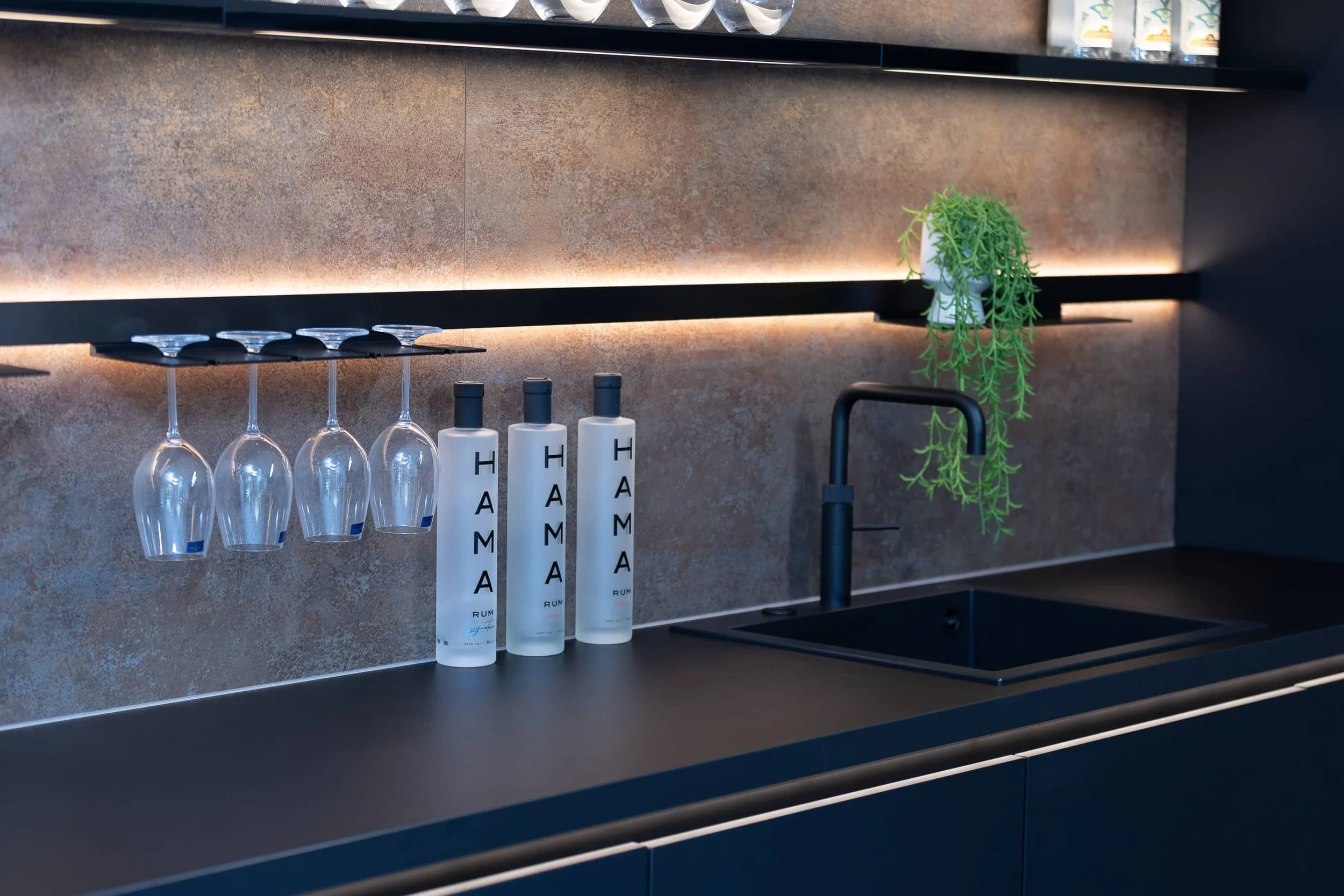 Interiors and adjacent spaces display