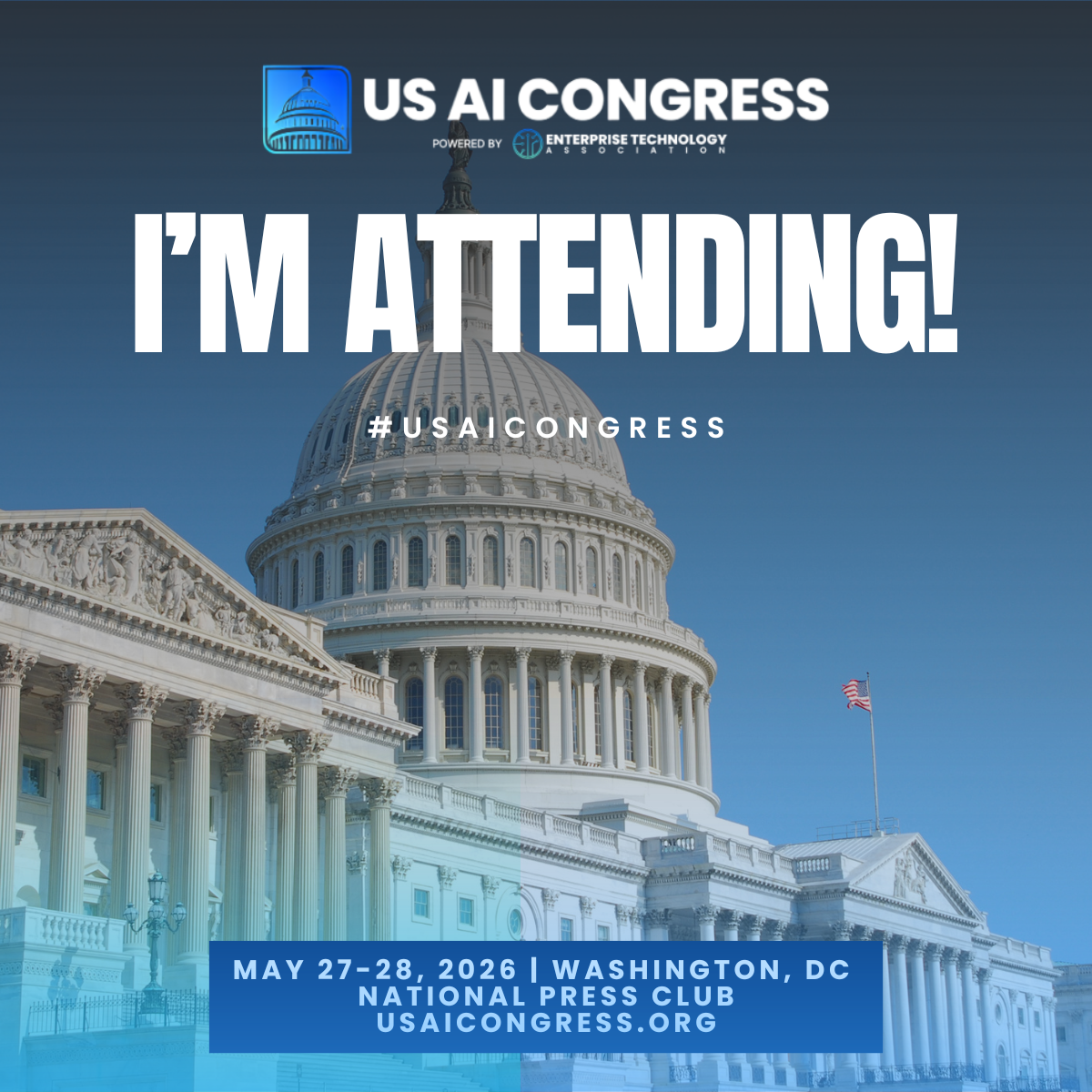 I'm Attending US AI Congress 2026