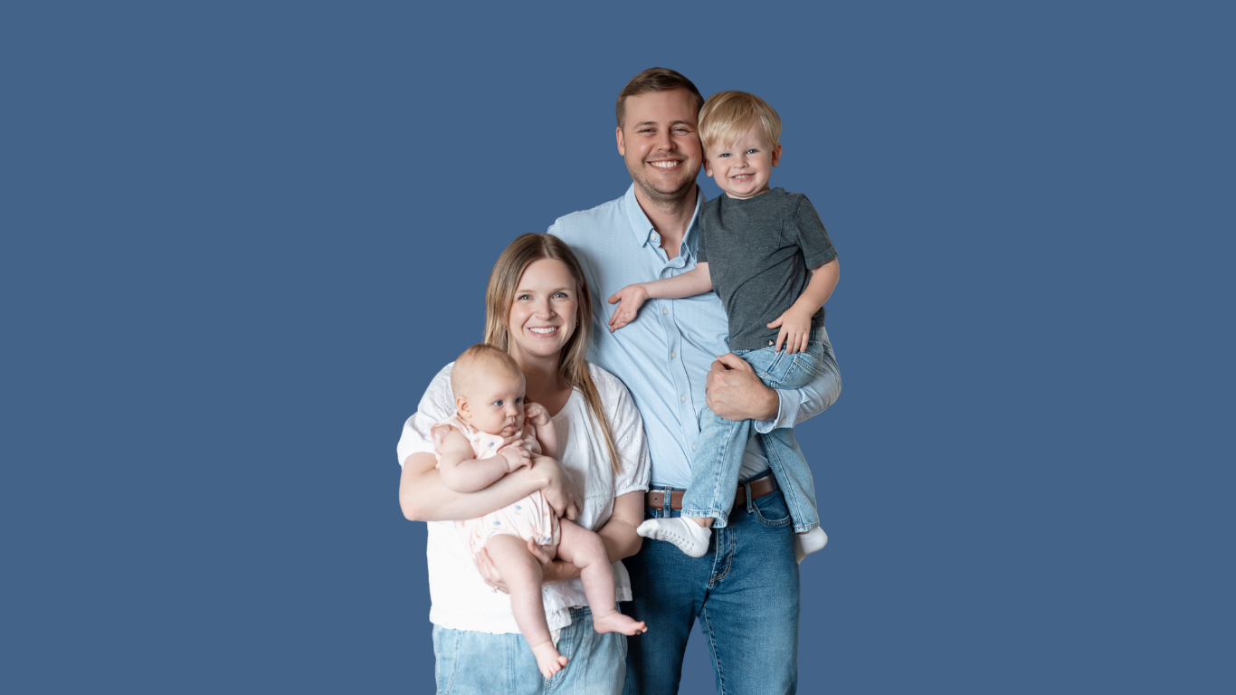 Dr. Cooper with his family