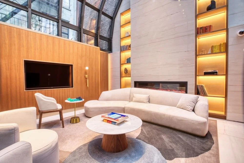 Resident lounge after conversion