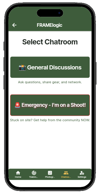 FRAMElogic toolkit screen