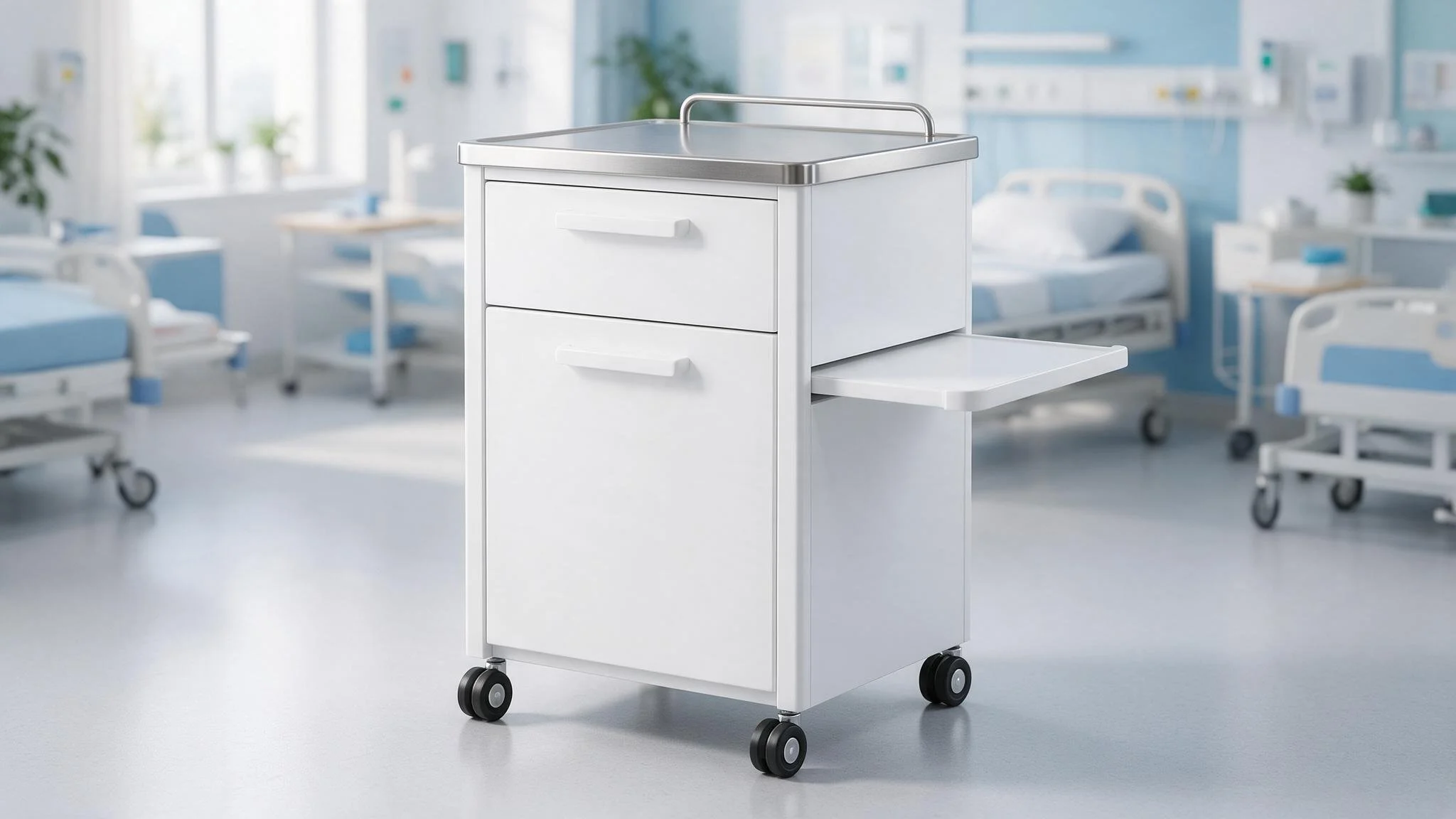 Hospital Bedside Cabinet