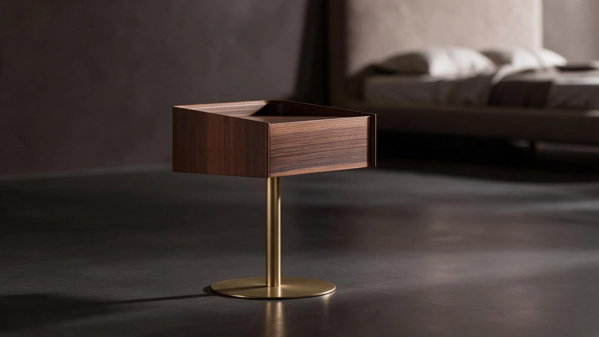 Modern Wood Tray Top Side Table