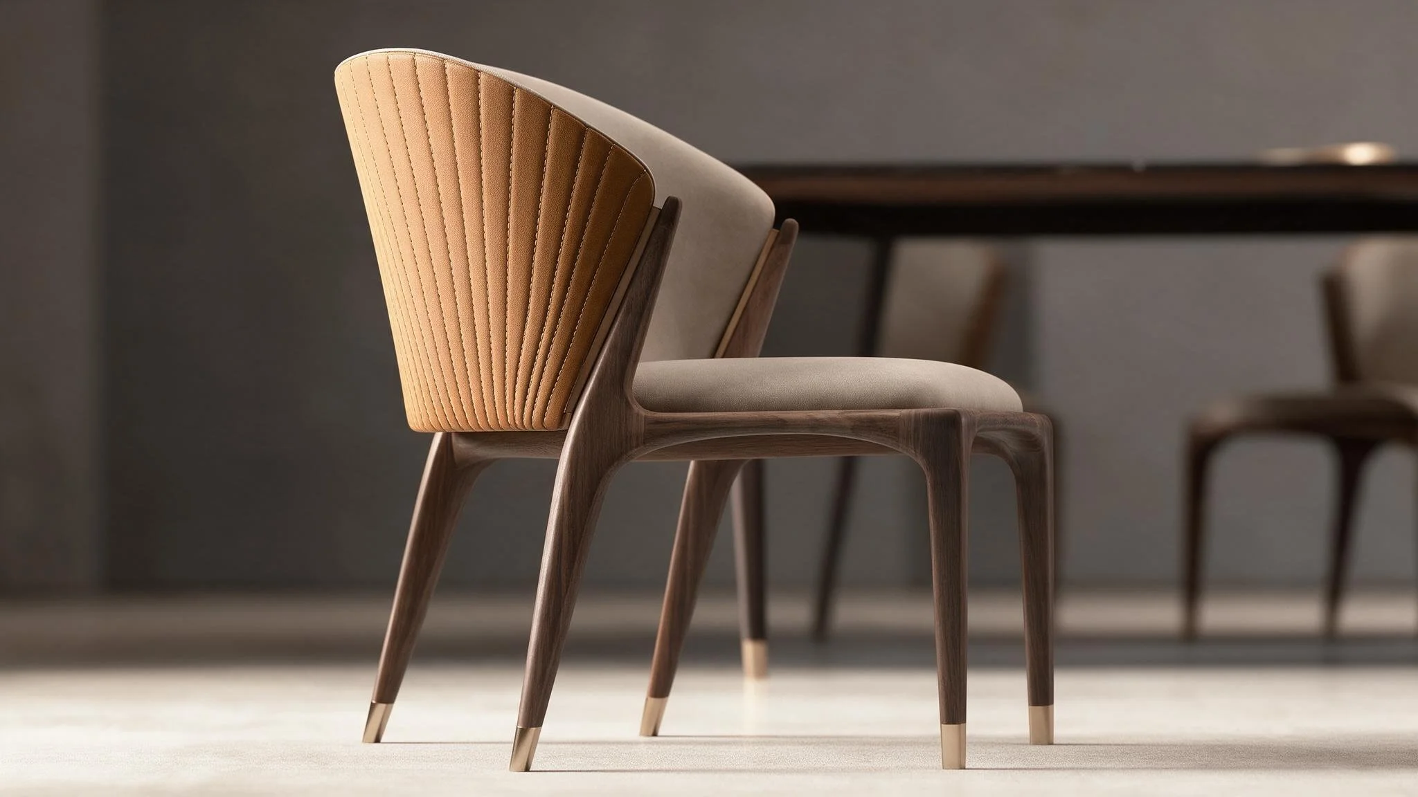 Modern Velvet Dining Chair