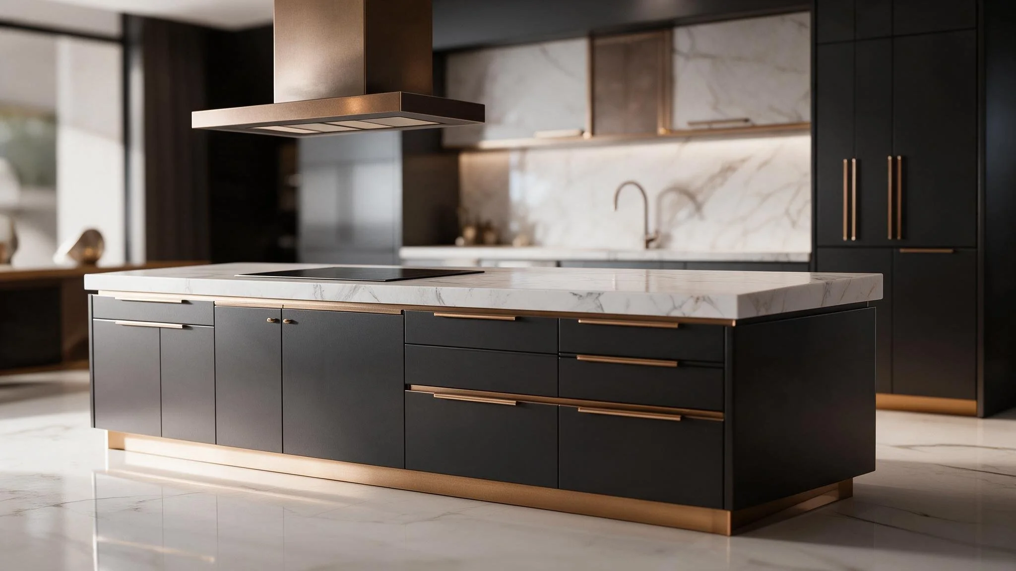 Sleek Modular Kitchen