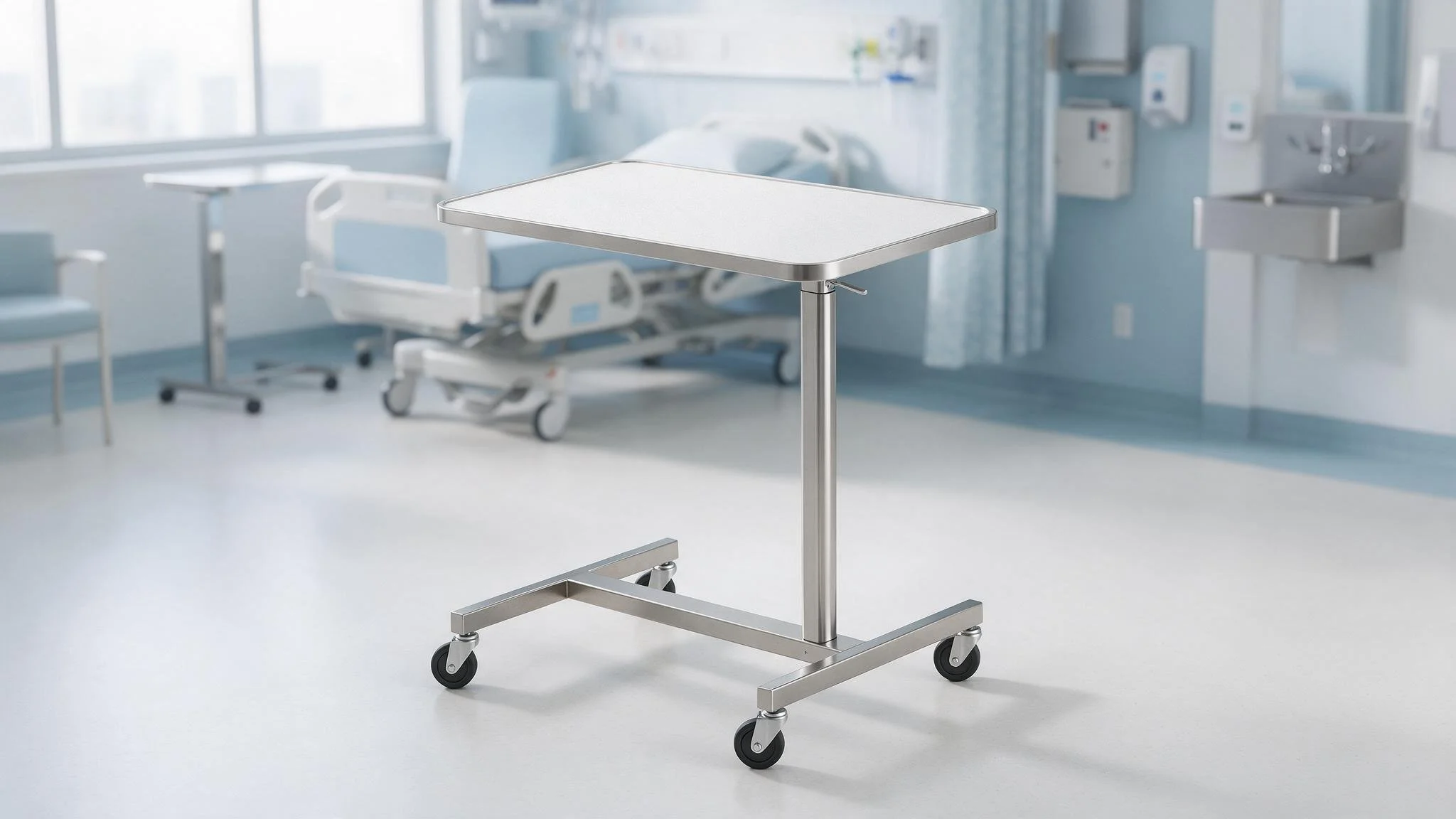 Hospital Overbed Table