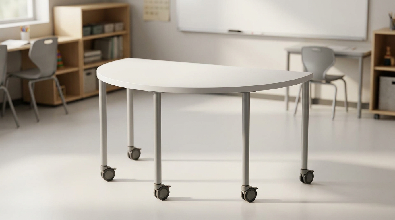 Semi-Circle Table