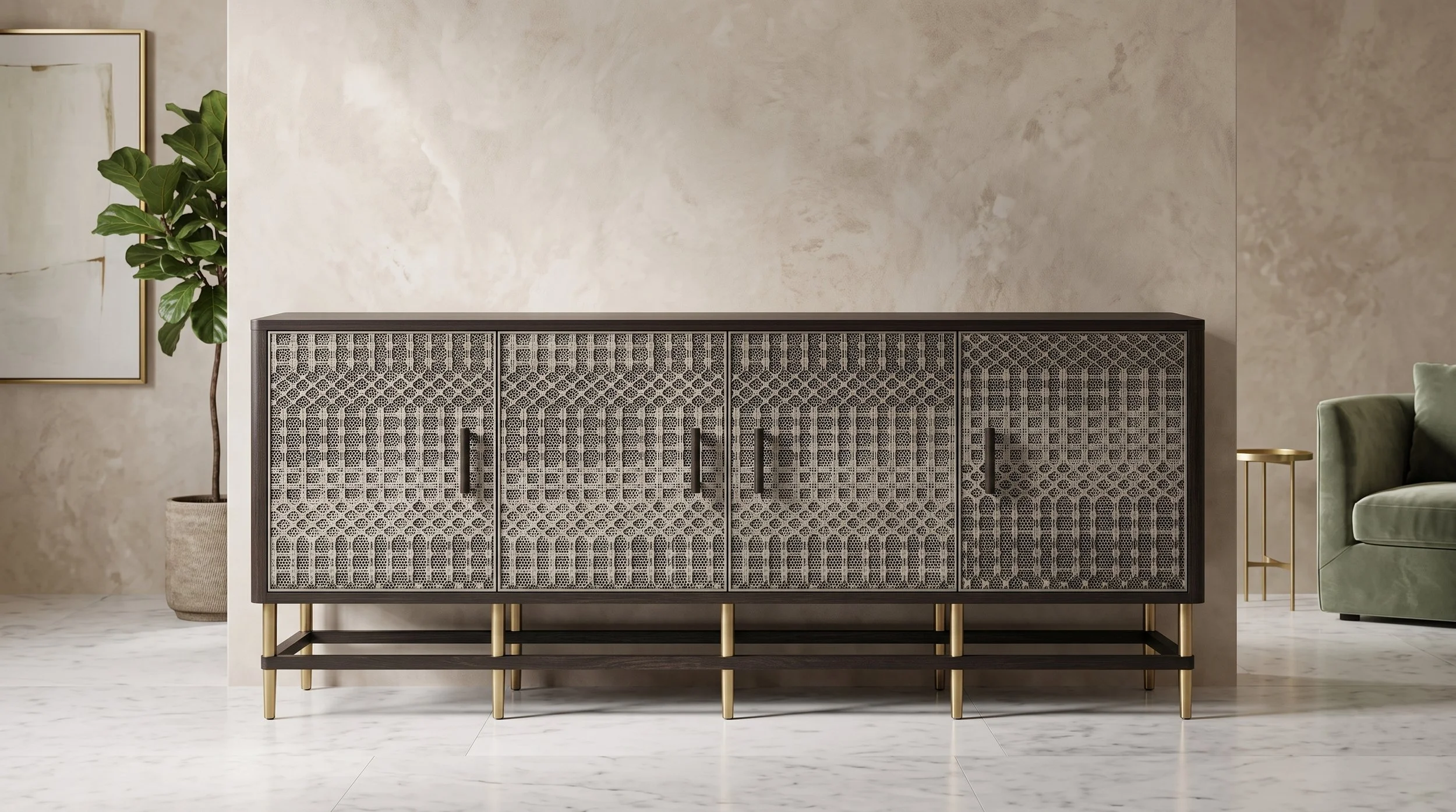 Modern Wooden Cabinet