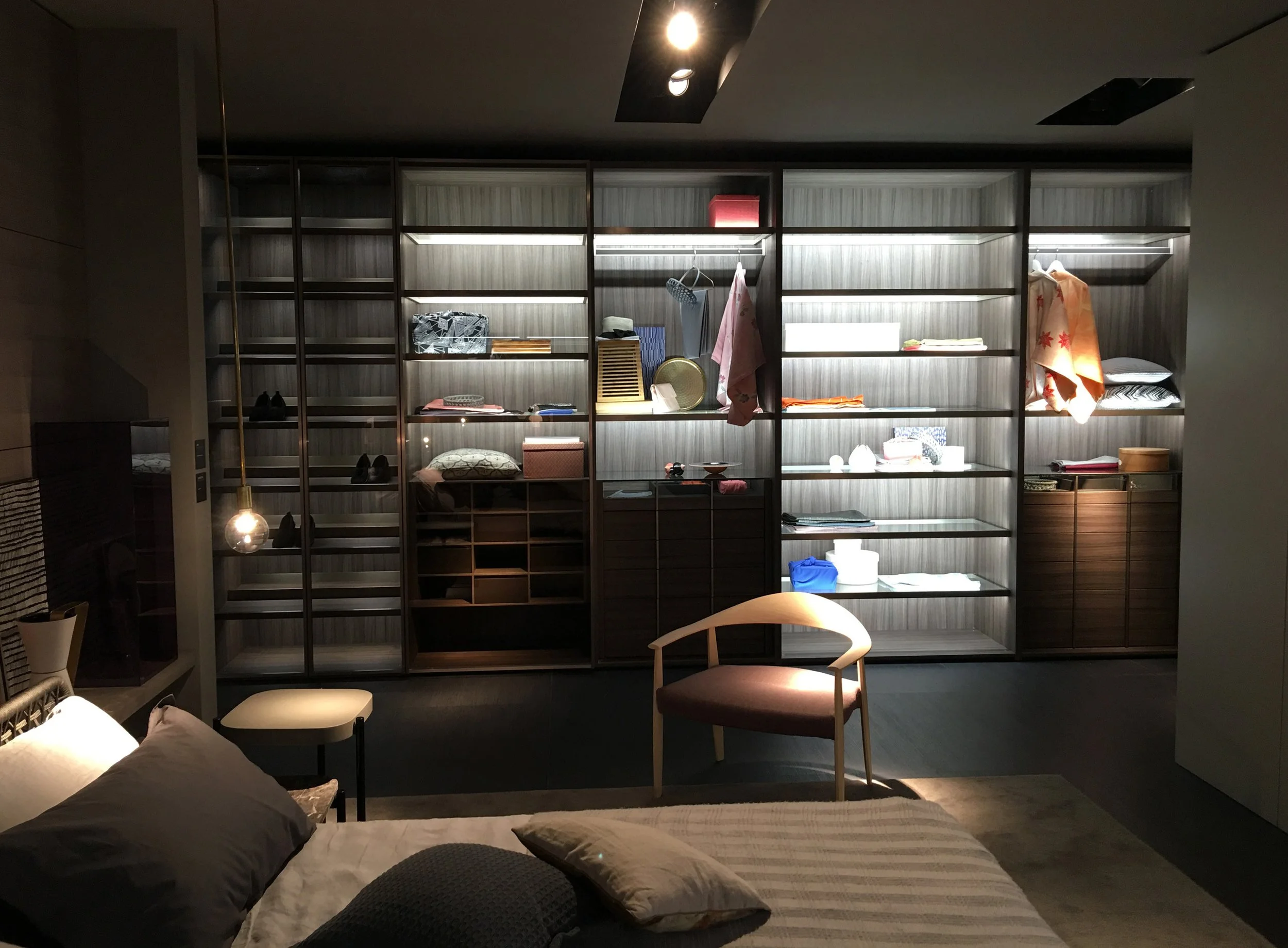 Ambient Modern Wardrobe Room