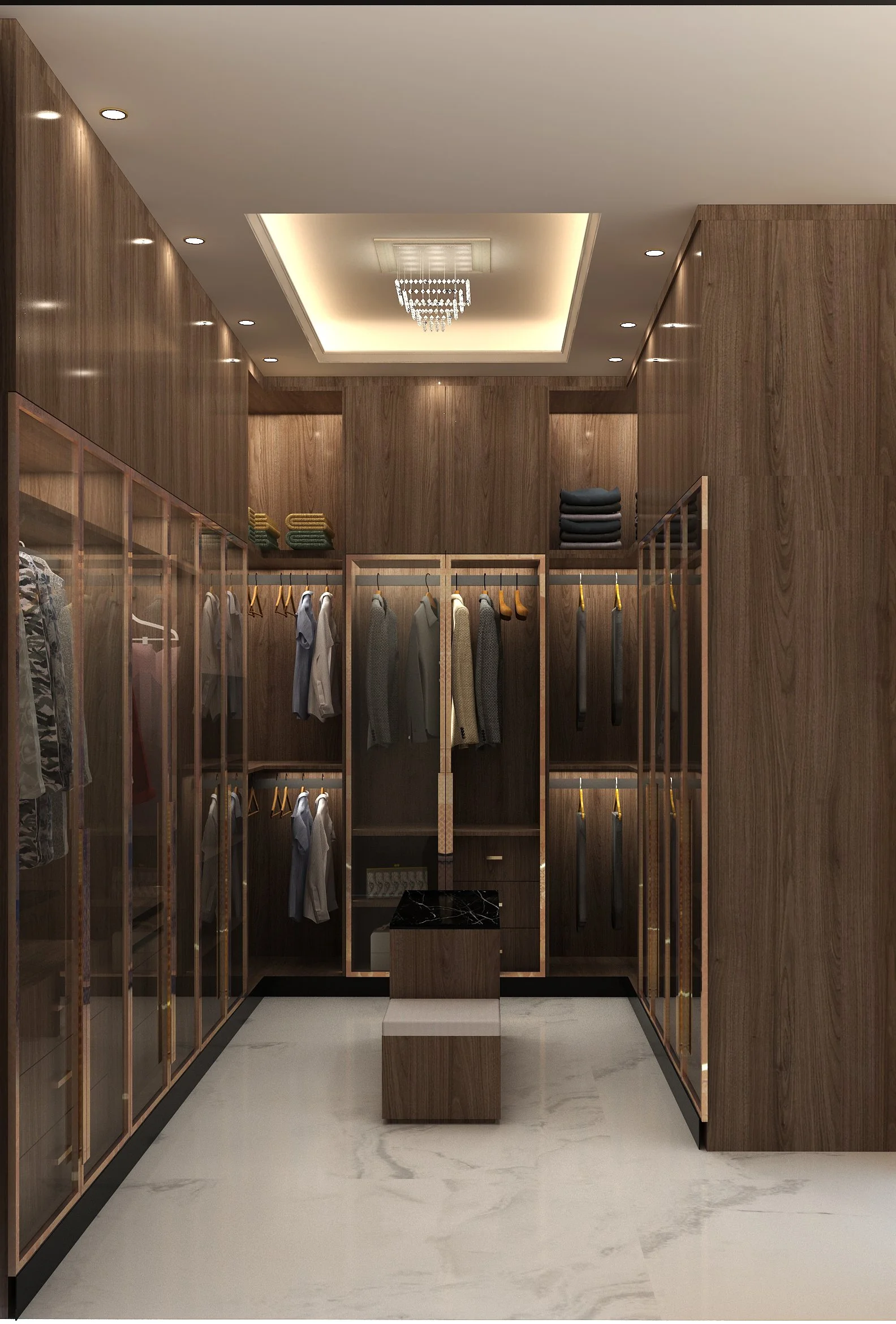 Luxury Bedroom Wardrobe Suite