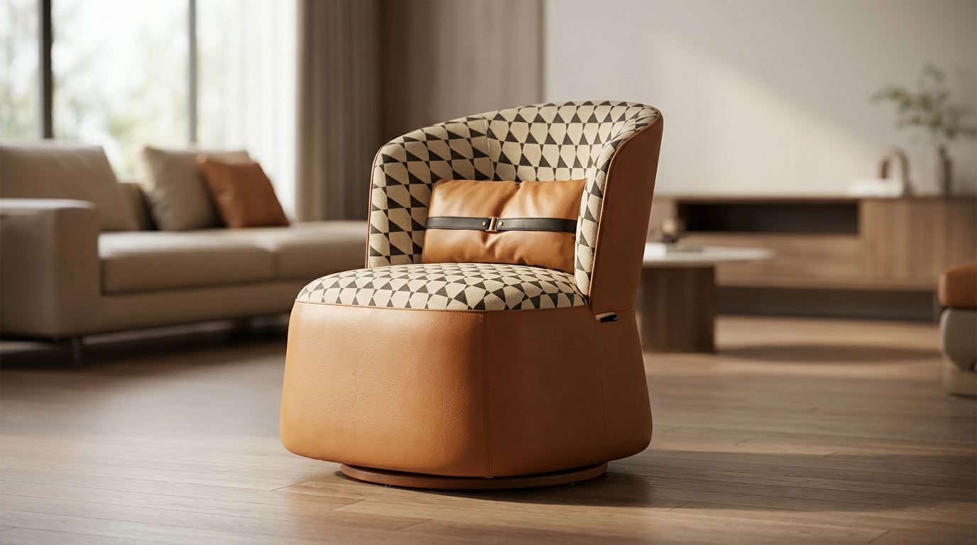 Barrel Accent Chair