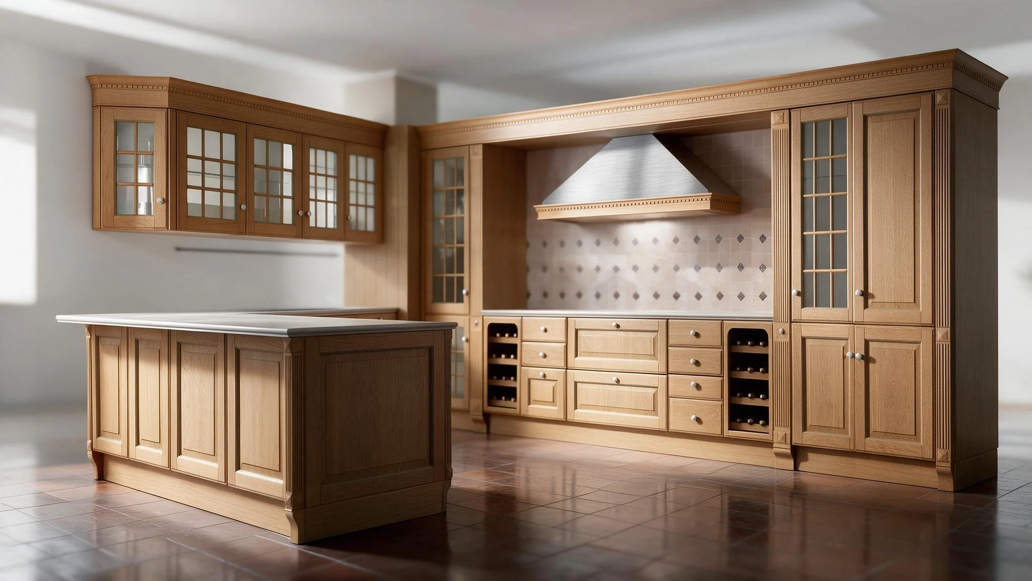 Modern Kitchen with Breakfast Bar