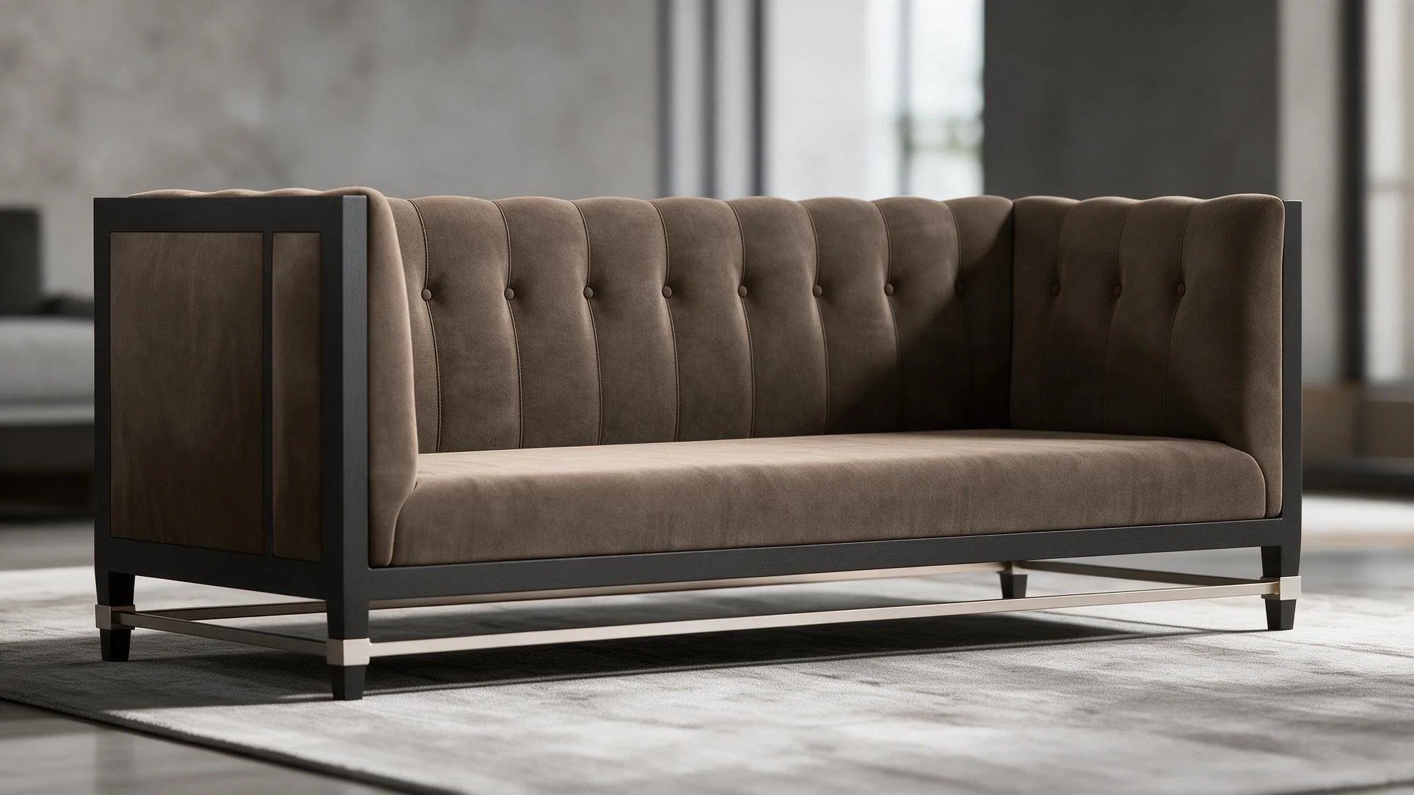 Luxury Upholstered Sofa