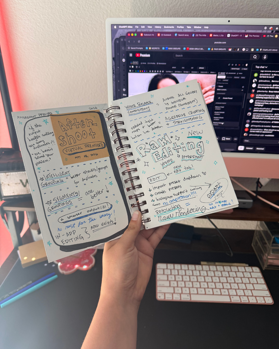 media journal notes field notes photo