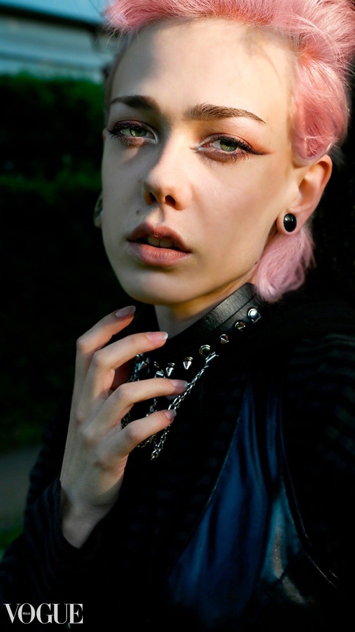 Scatto pubblicato su Vogue Italia