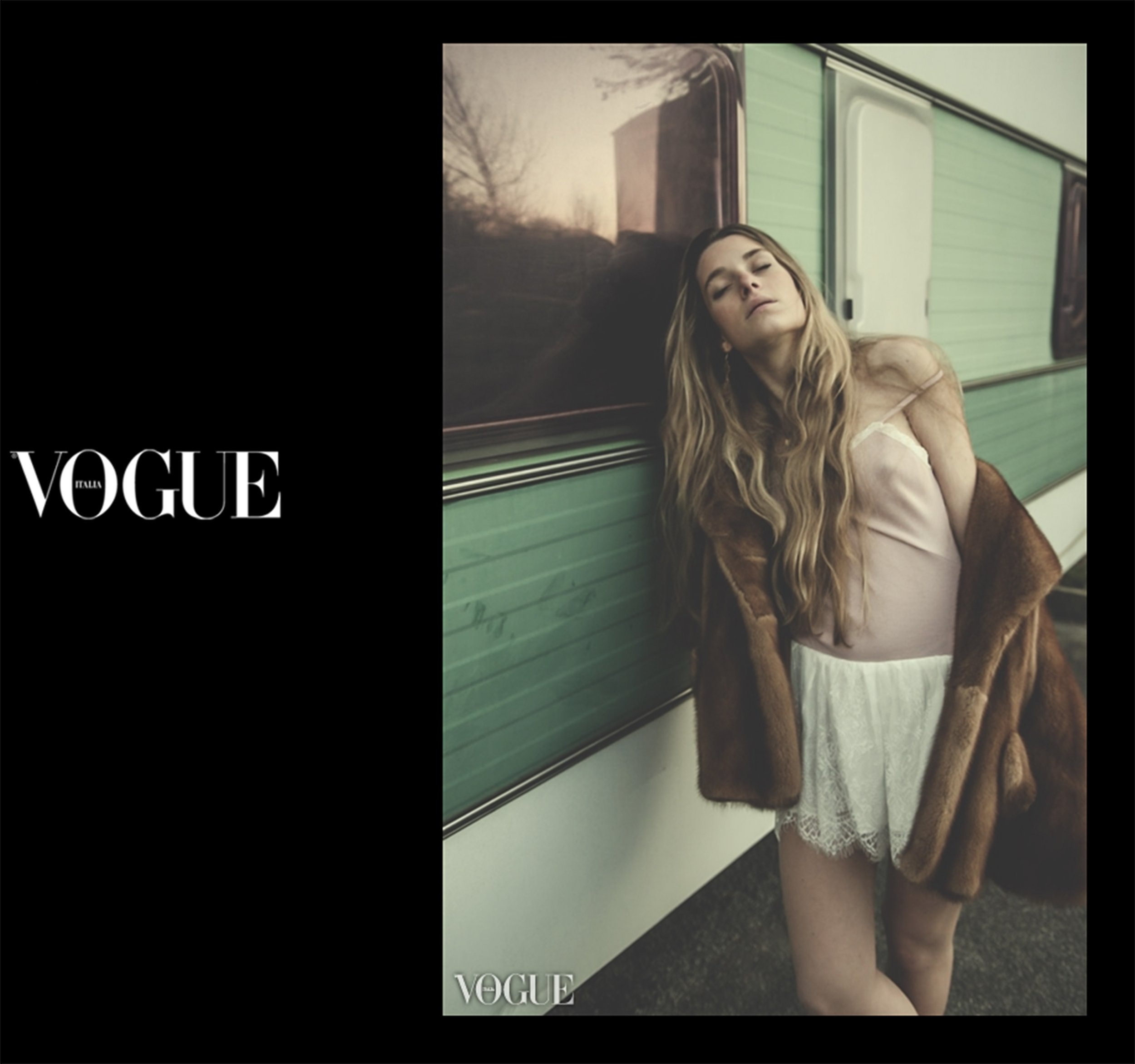 Scatto pubblicato su Vogue Italia