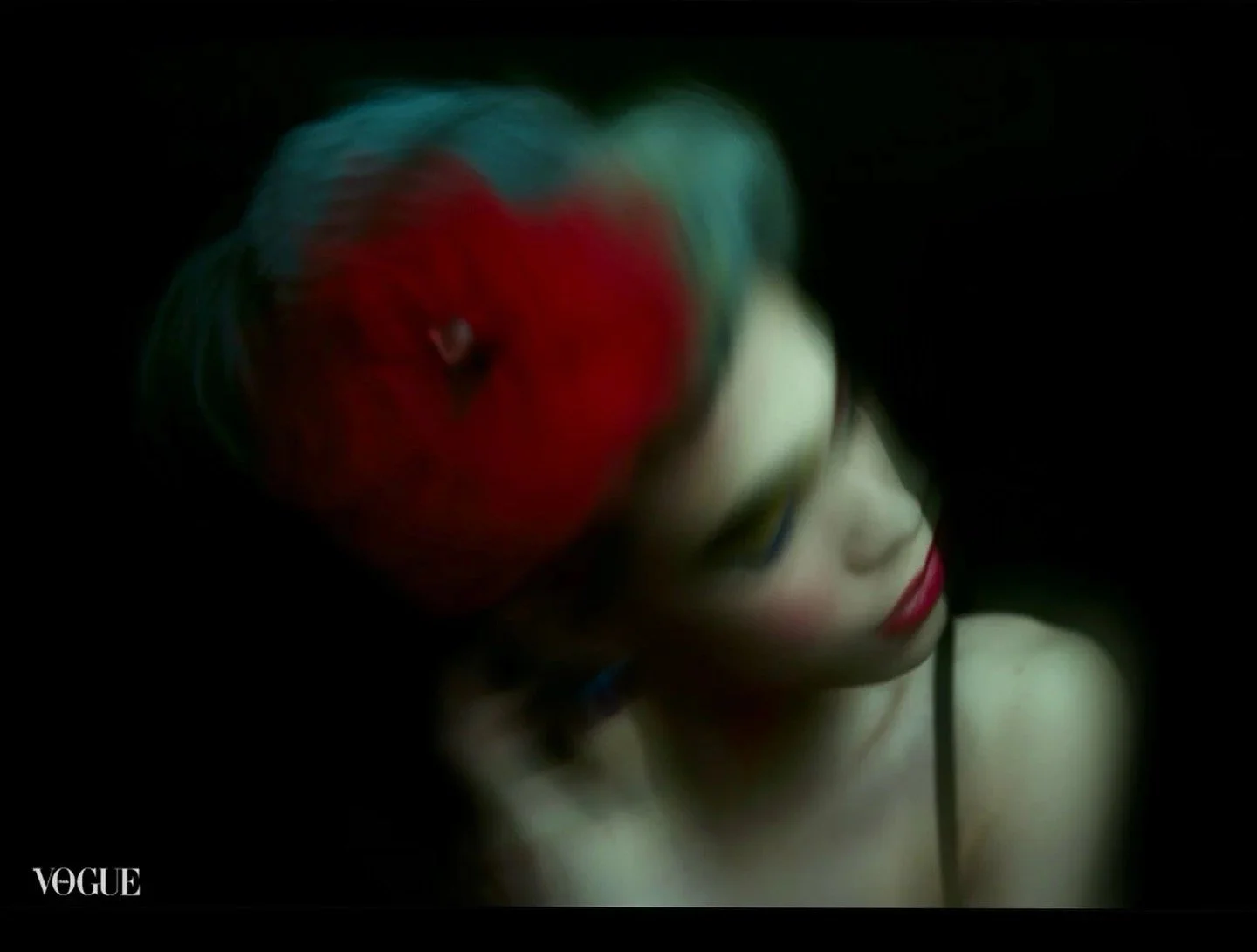 Scatto pubblicato su Vogue Italia