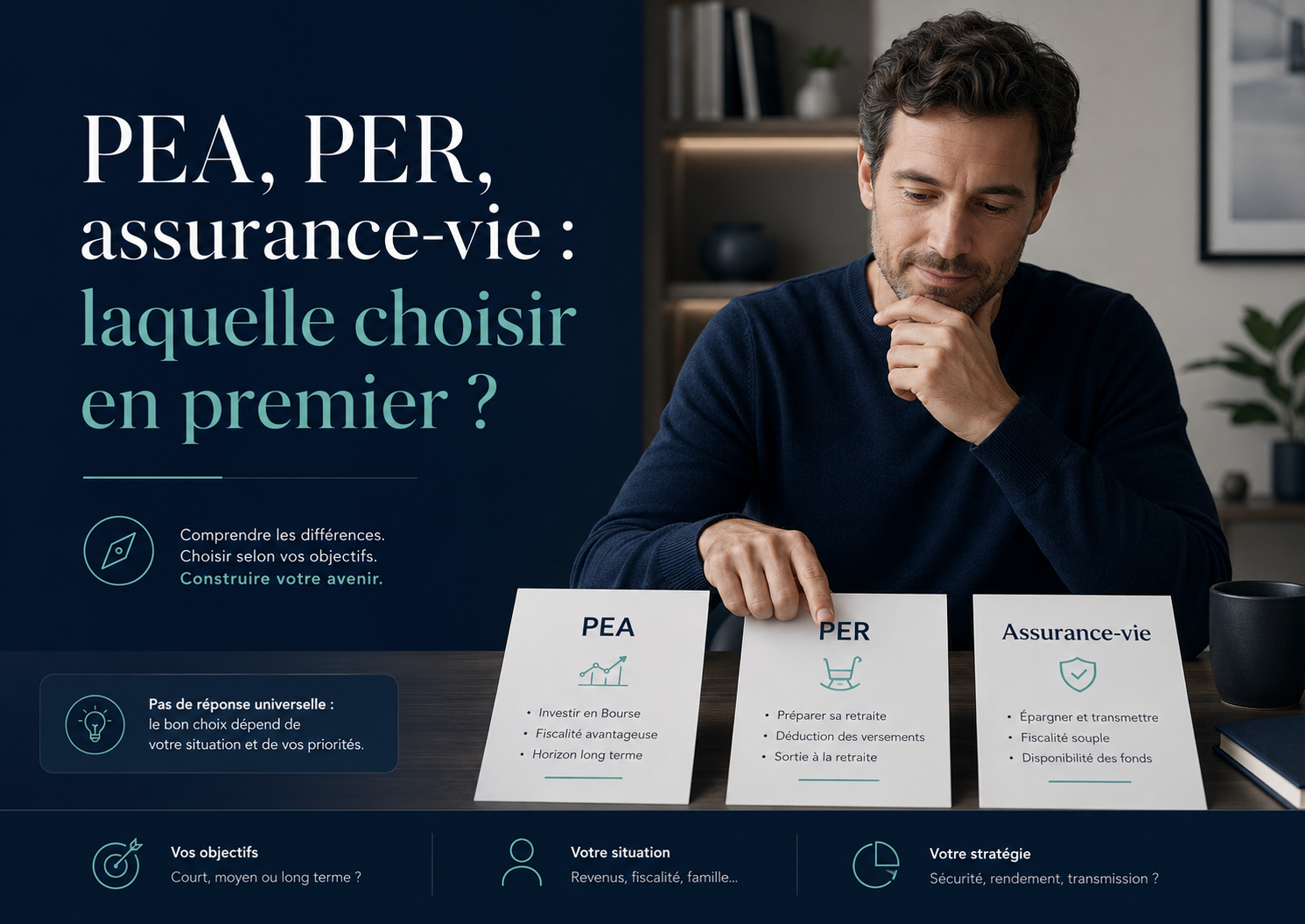 PEA, PER, assurance-vie — Hoctopy Patrimoine