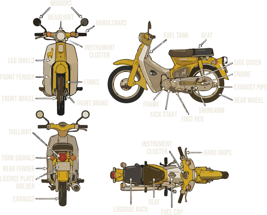 Specifiche scooter Vietdumb Race