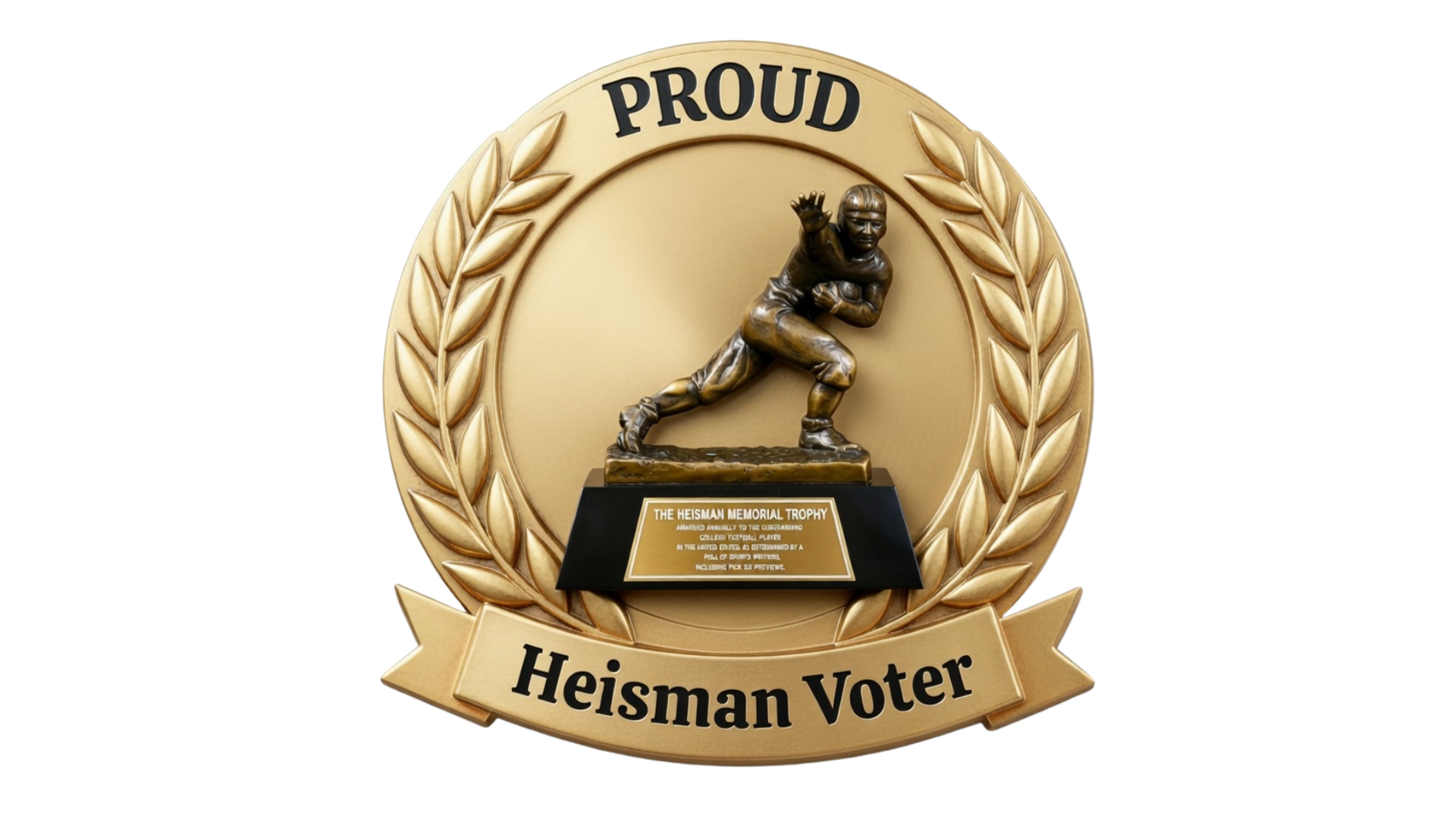 Heisman Voter Badge