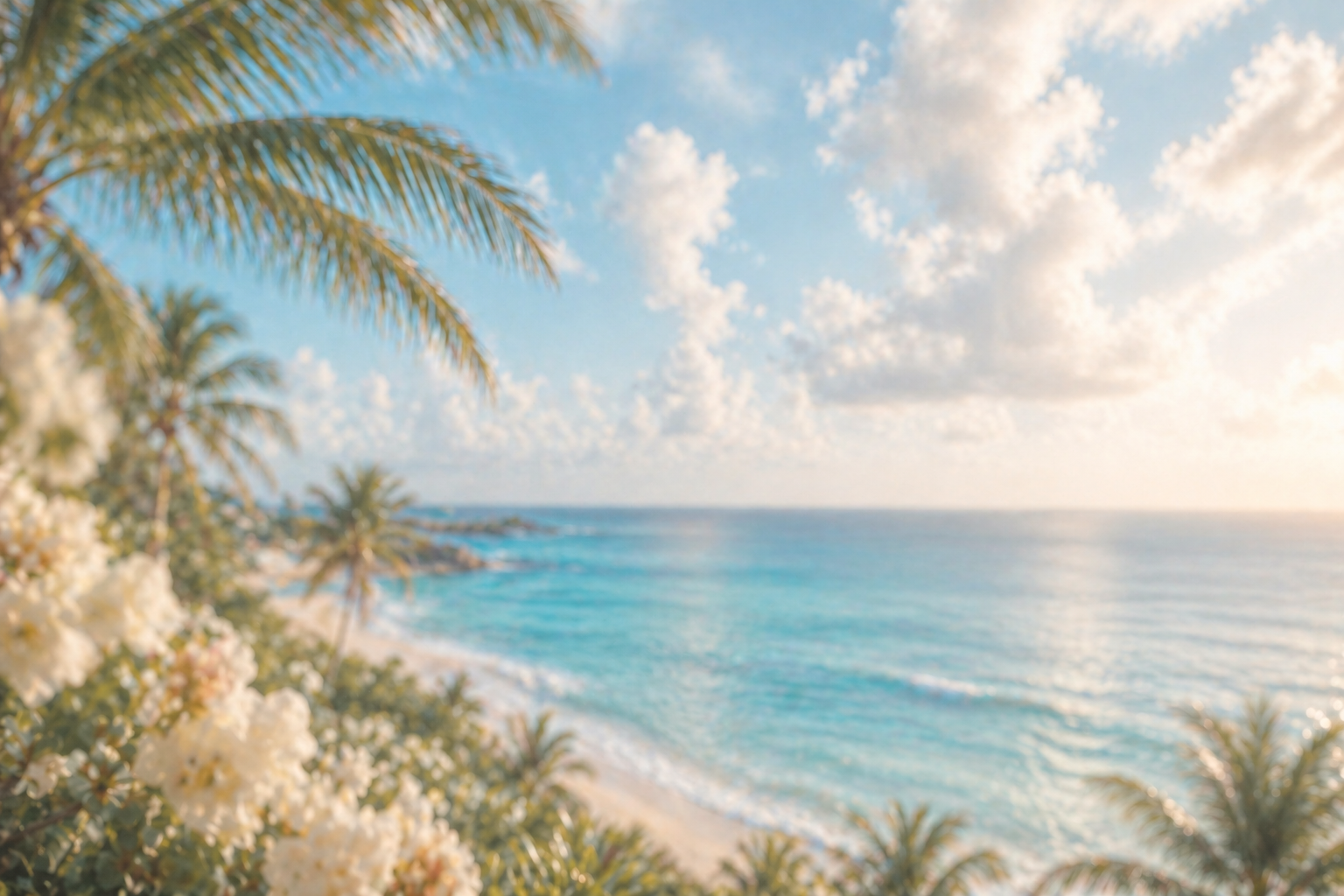 Belize wedding backdrop