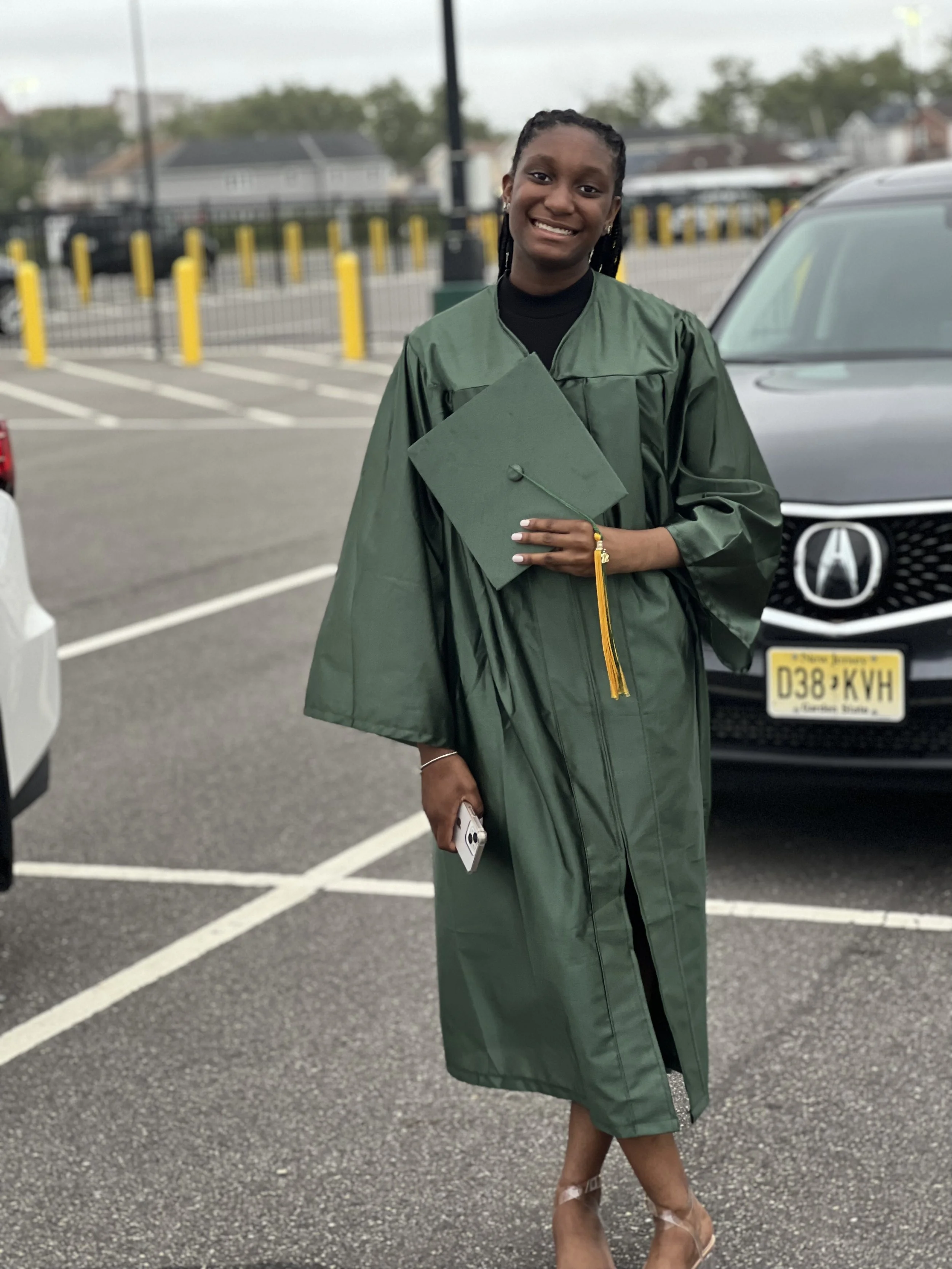 Sakiyah graduating middle school, moving to NJ