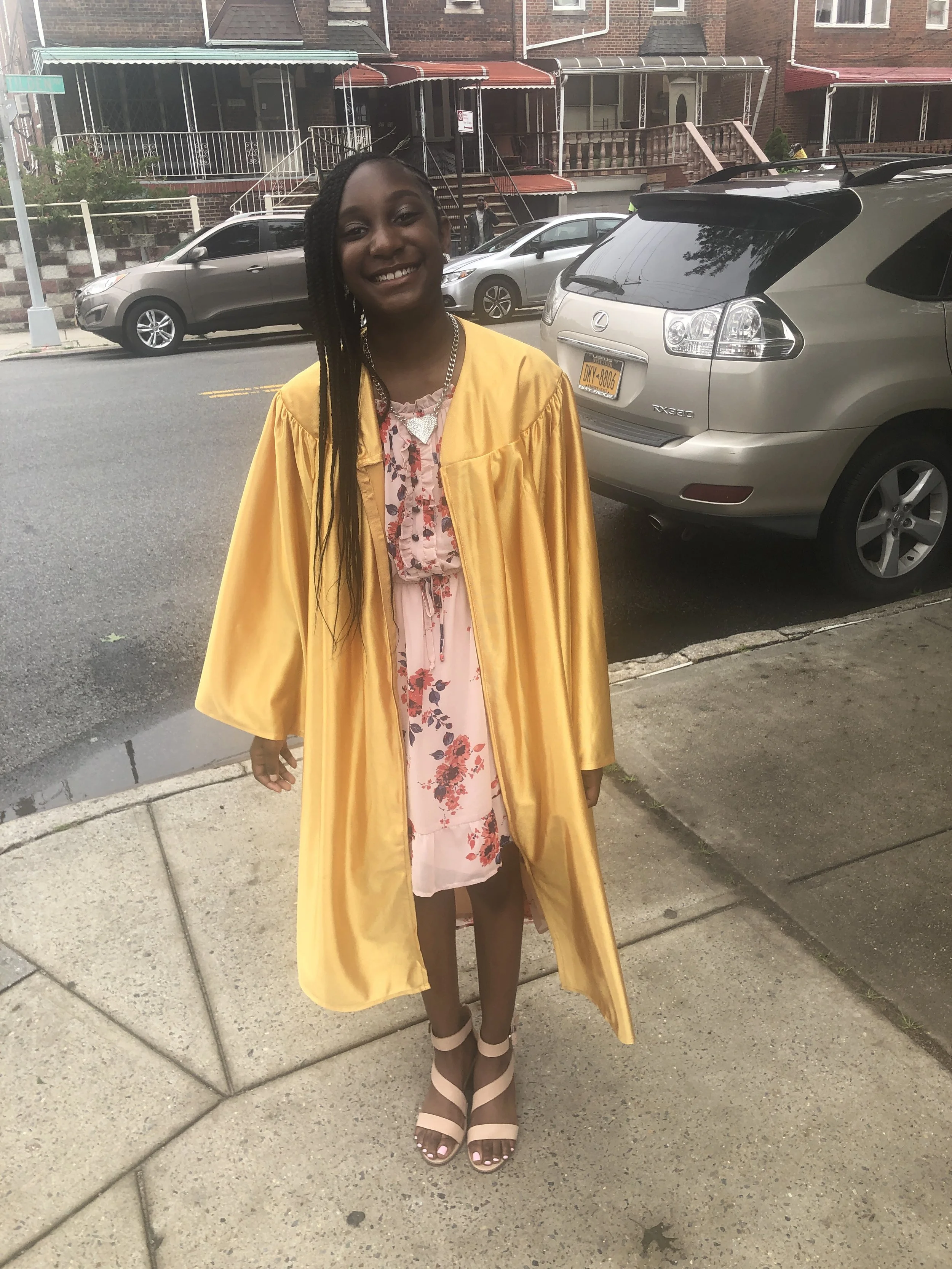 Sakiyah graduating from PS 244