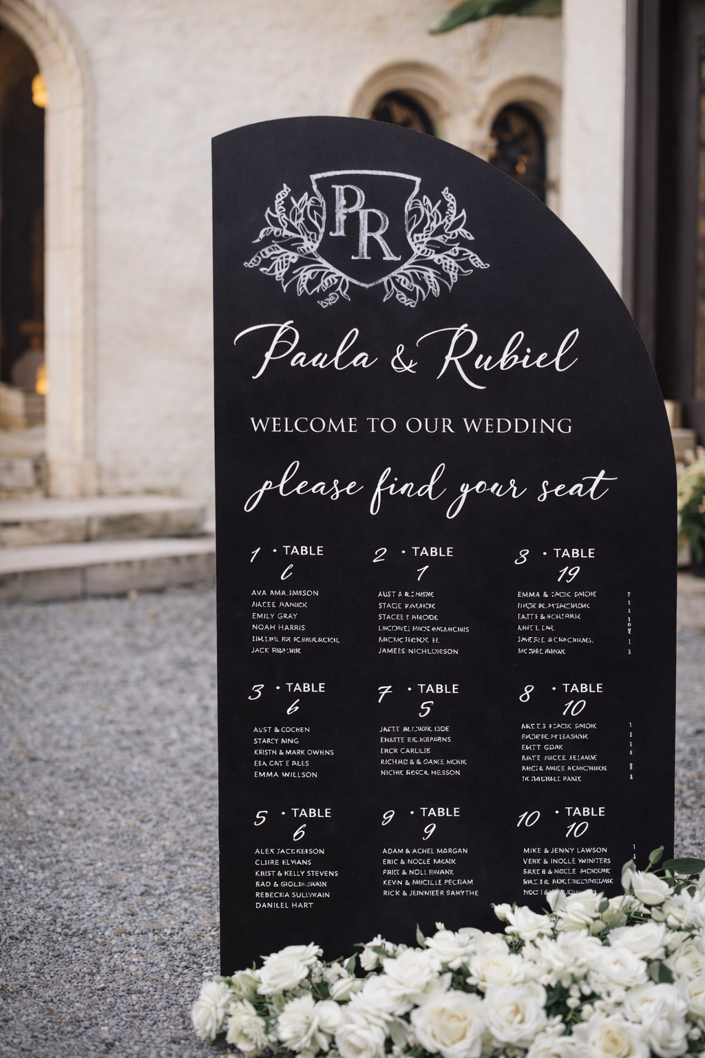 Seating chart preview