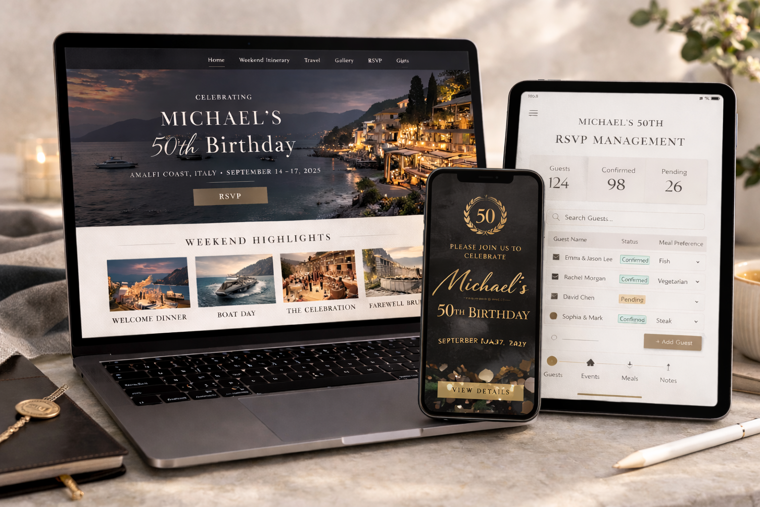 Milestone celebration suite preview