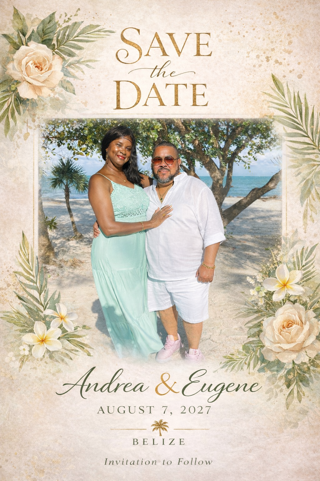 Andrea and Eugene Save the Date
