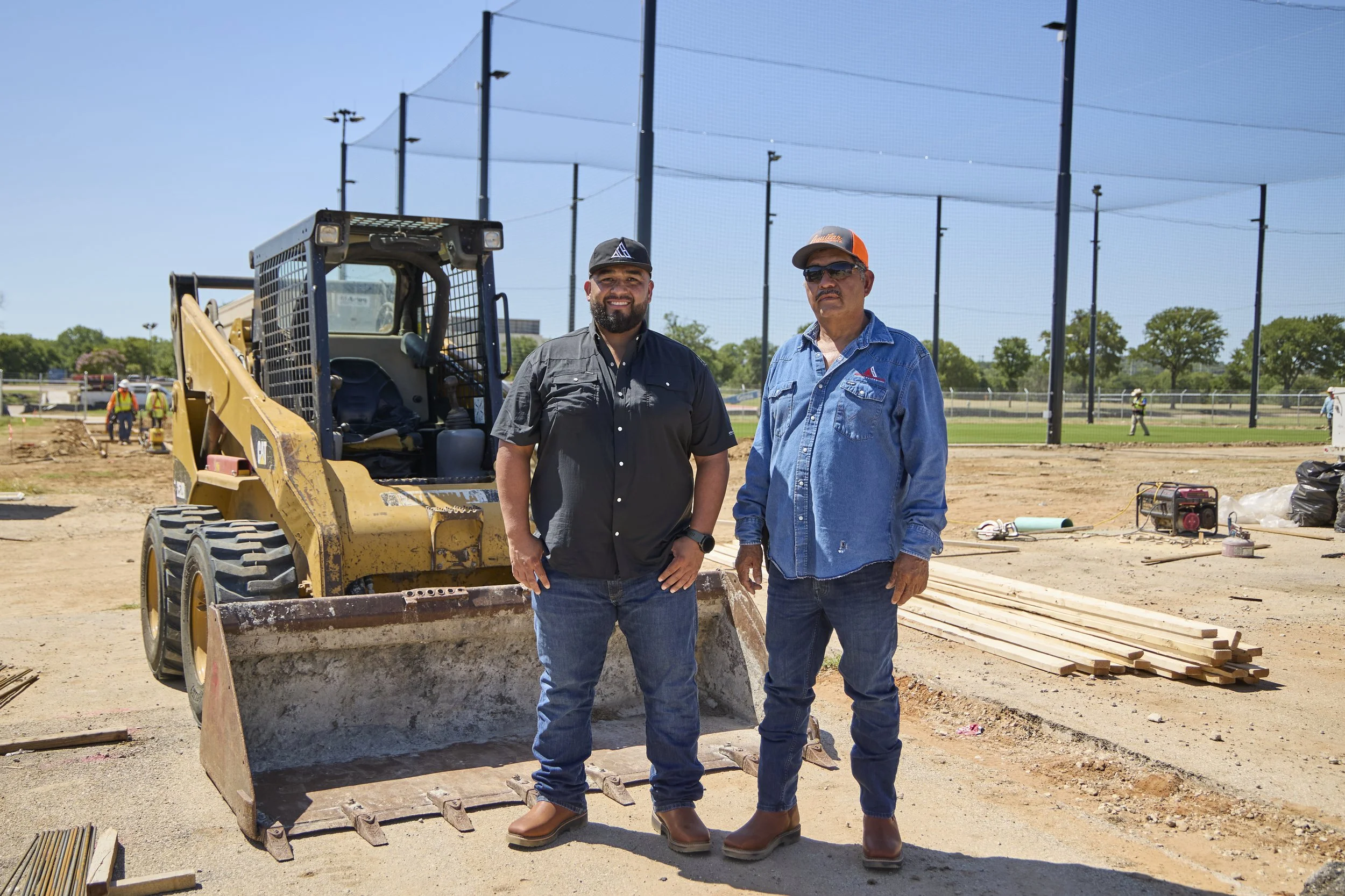 Aguilar crew on site