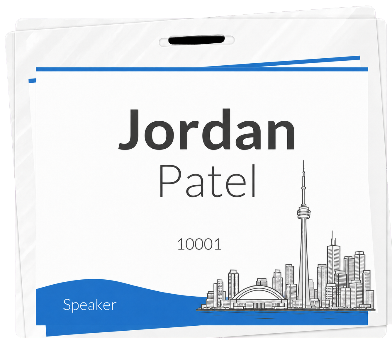 Toronto Name Badge