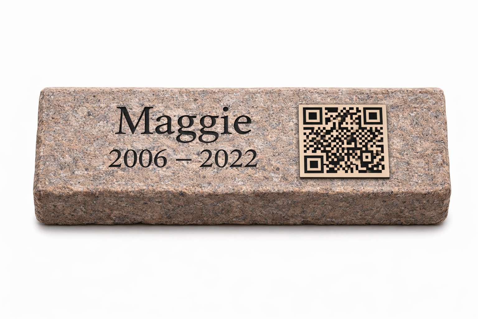 Shared remembrance paver at Rainbow Meadow