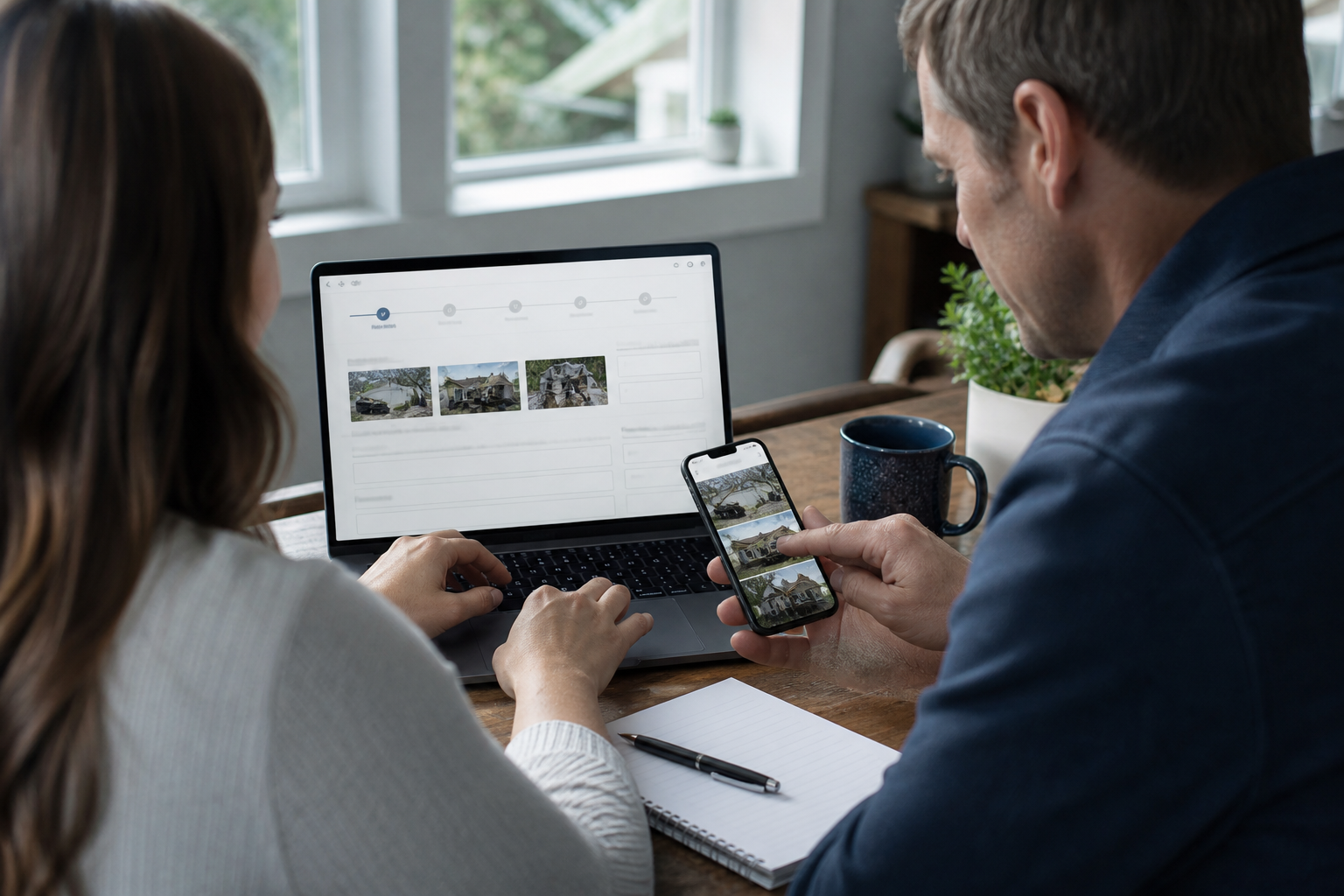 Claim reporting and insurance notice of loss