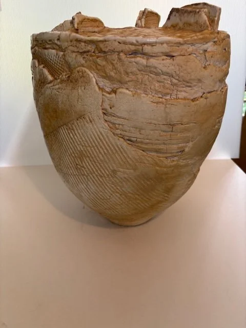 Large sculptural ceramic work by David LaPierre