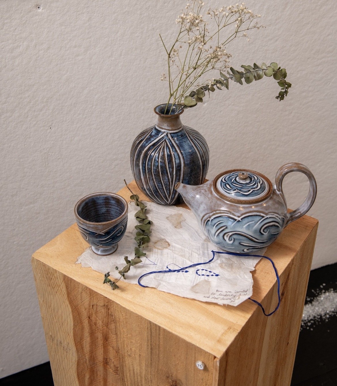 Selected ceramic work by Alejandra Cuadra, image one