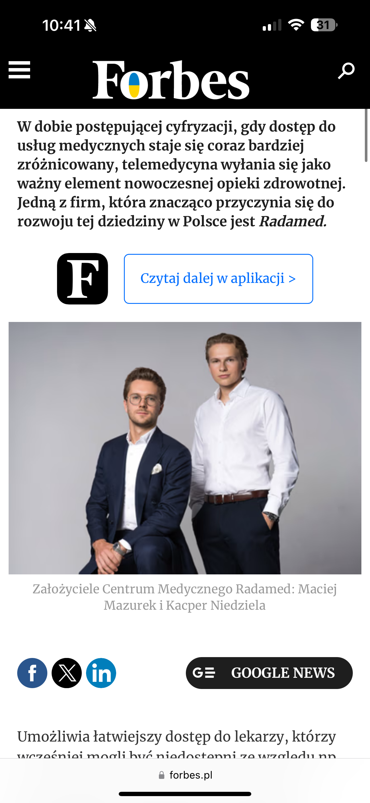 Forbes — Radamed