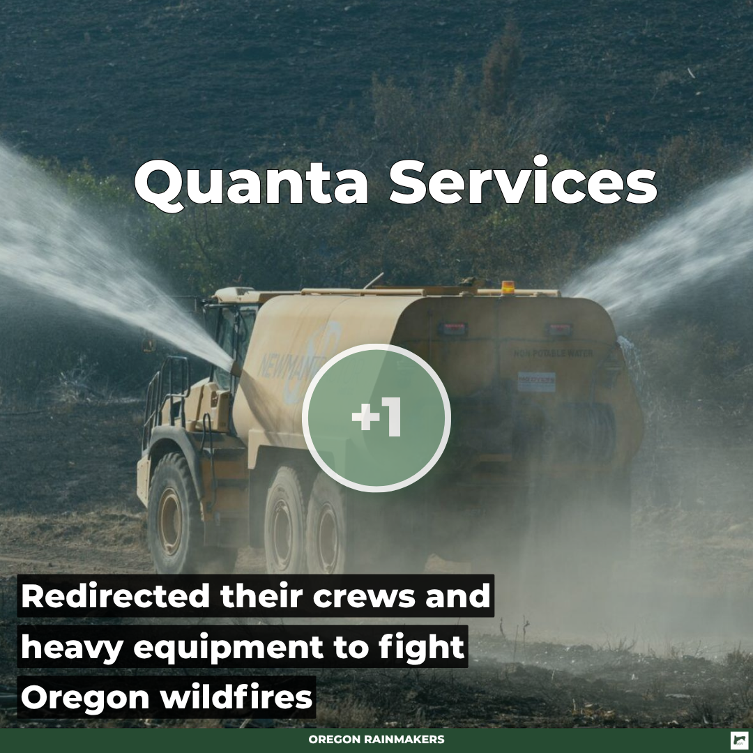 Crews building transmission line use equipment to help fight wildfires near Oregon-Idaho order