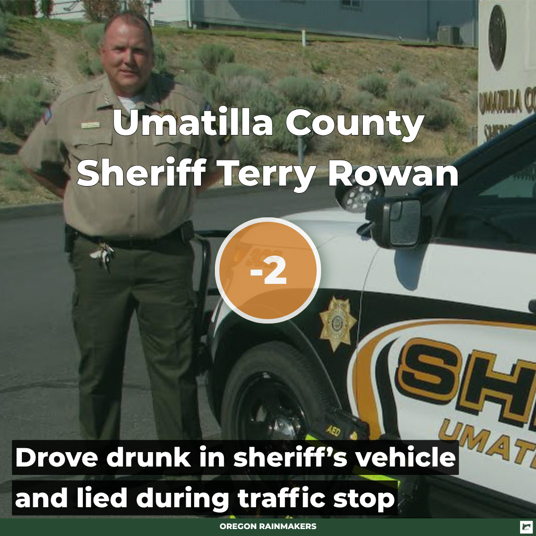 Umatilla sheriff’s future in jeopardy as Oregon state panel recommends revoking law enforcement powers