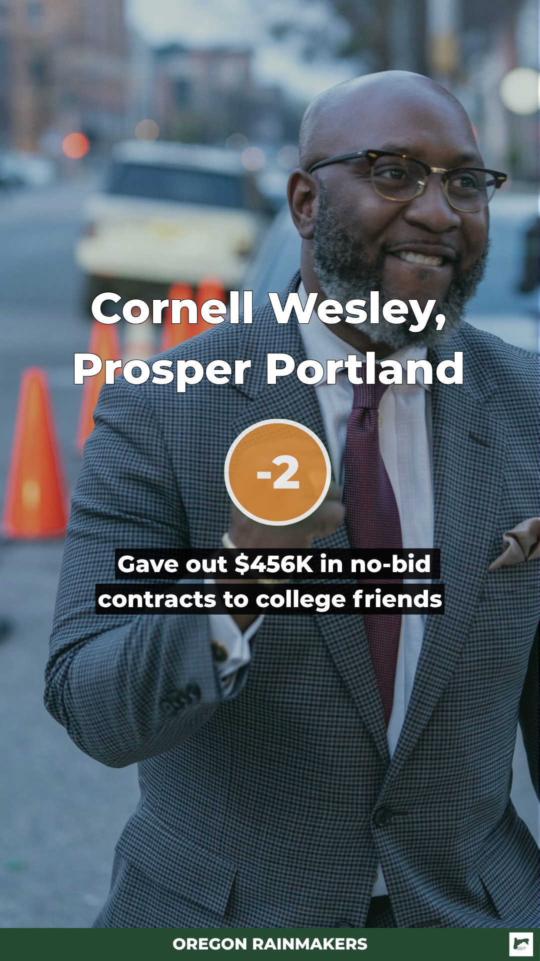 Prosper Portland Executive Director Awarded Three No-Bid Contracts to His College Friends