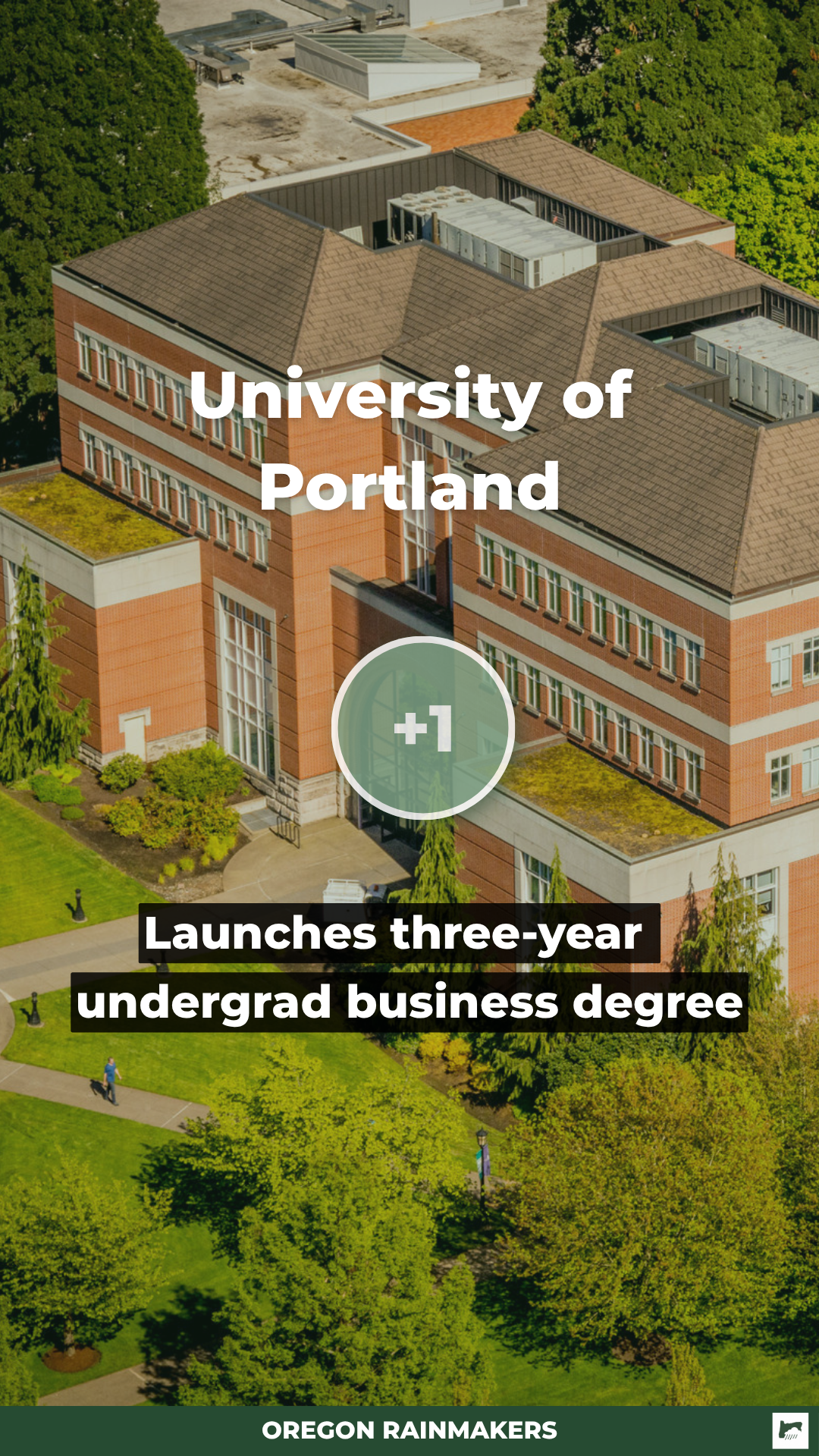 University of Portland launches a 3-year business degree program