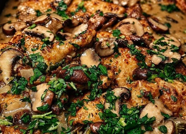 Creamy Mushroom Chicken