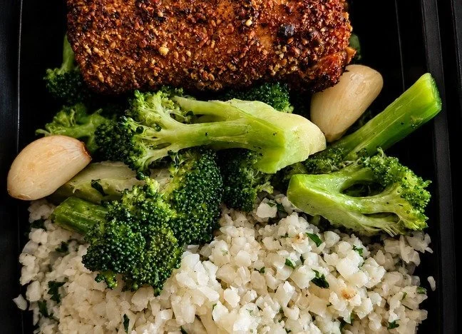 Crusted Fish & Broccoli