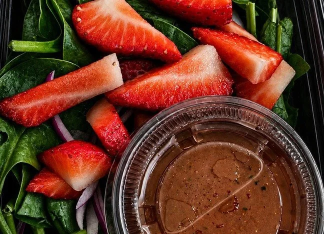 Strawberry Spinach Salad
